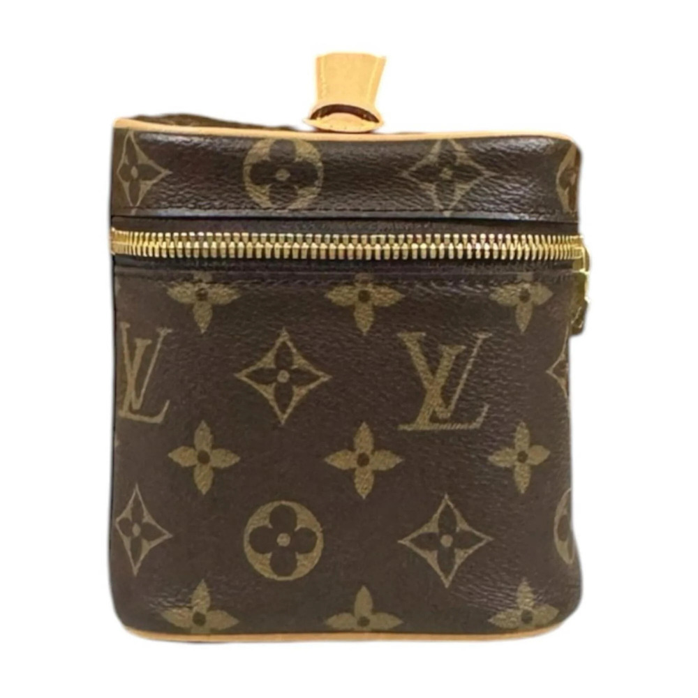 LOUIS VUITTON Brown Monogram Canvas Pouch - Picture 3 of 9